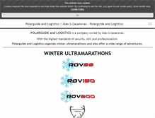 Tablet Screenshot of polarguide-logistics.com